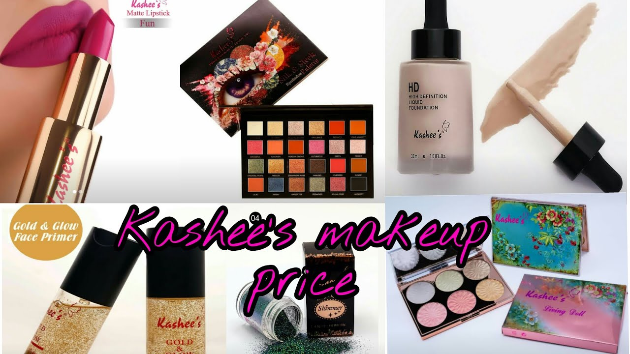 Kashees Makeup Products Price List