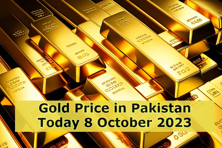 Gold Price in Pakistan Today 8 October 2023