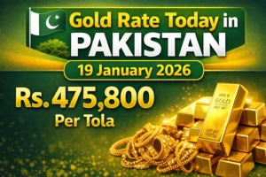 Gold Rate Today in Pakistan 19 January 2026